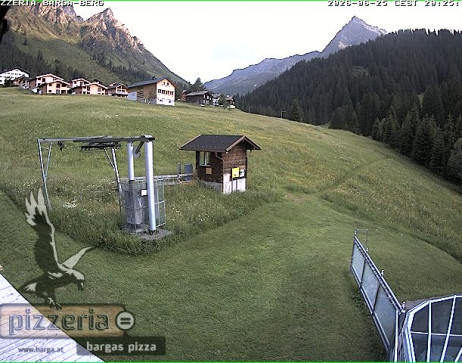 Gargellen: Blick auf den berg