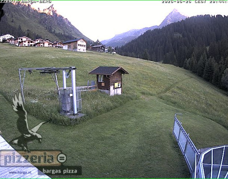 Gargellen: Blick auf den berg