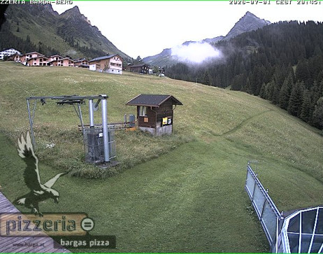 Gargellen: Blick auf den berg