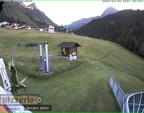 Gargellen: Blick auf den berg