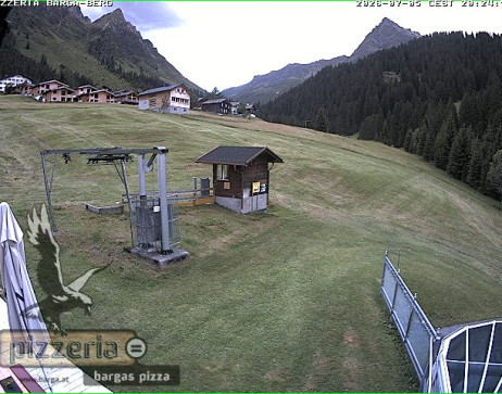 Gargellen: Blick auf den berg