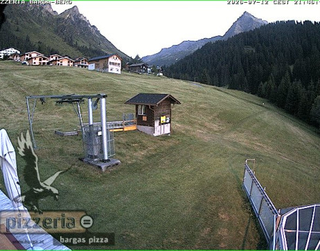 Gargellen: Blick auf den berg