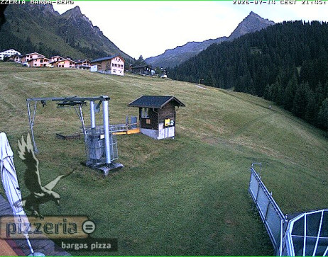 Gargellen: Blick auf den berg