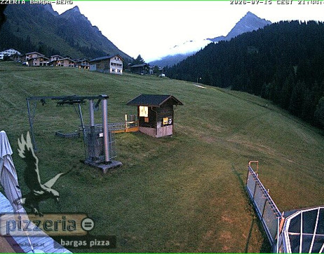 Gargellen: Blick auf den berg
