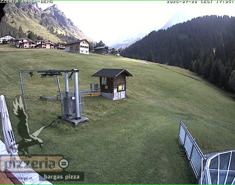 Gargellen: Blick auf den berg