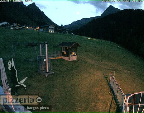 Gargellen: Blick auf den berg