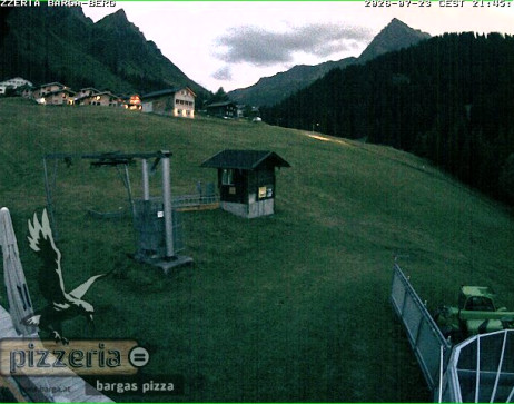 Gargellen: Blick auf den berg