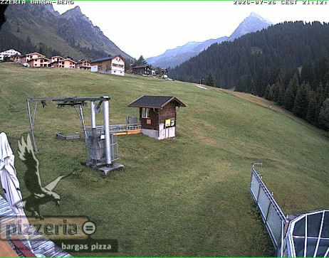 Gargellen: Blick auf den berg