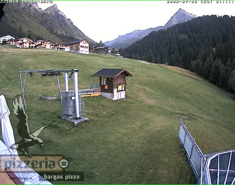 Gargellen: Blick auf den berg