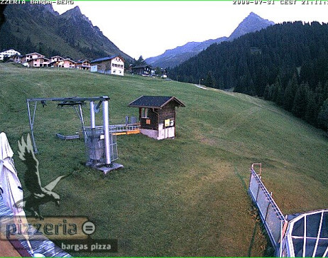 Gargellen: Blick auf den berg