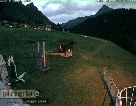 Gargellen: Blick auf den berg