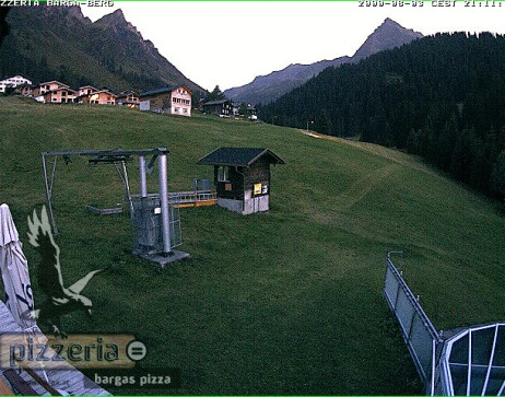 Gargellen: Blick auf den berg