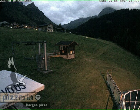 Gargellen: Blick auf den berg