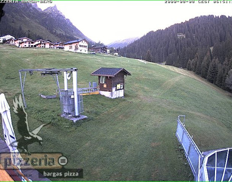 Gargellen: Blick auf den berg