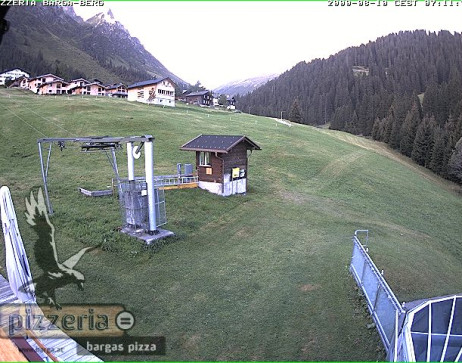 Gargellen: Blick auf den berg