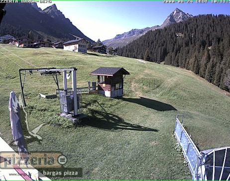 Gargellen: Blick auf den berg