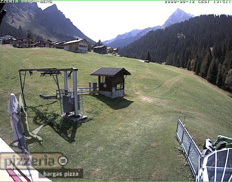 Gargellen: Blick auf den berg