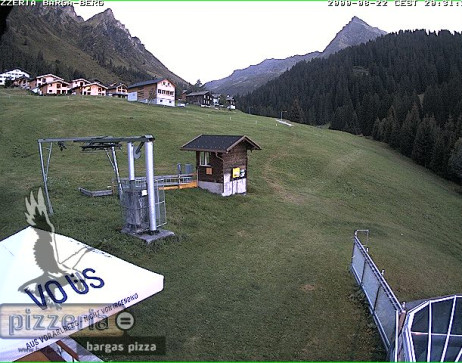 Gargellen: Blick auf den berg