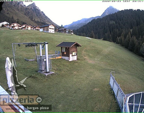 Gargellen: Blick auf den berg