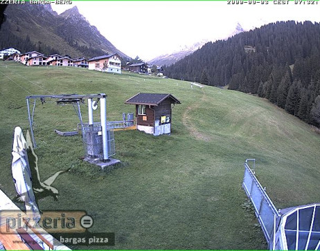 Gargellen: Blick auf den berg