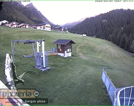 Gargellen: Blick auf den berg