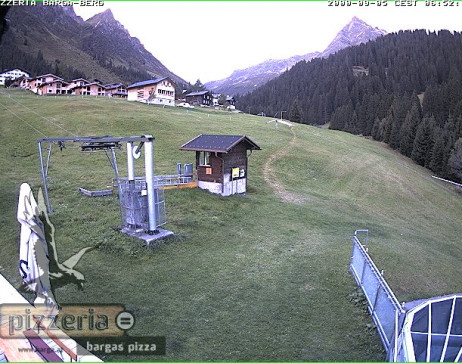 Gargellen: Blick auf den berg