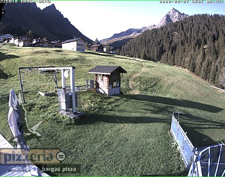 Gargellen: Blick auf den berg