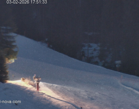 Gaschurn: Blick zur Talabfahrt