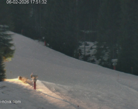 Gaschurn: Blick zur Talabfahrt