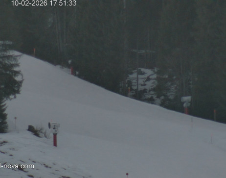 Gaschurn: Blick zur Talabfahrt