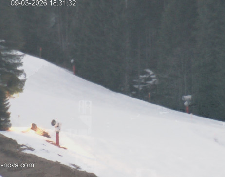 Gaschurn: Blick zur Talabfahrt