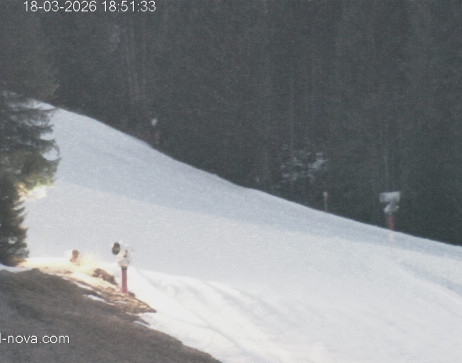 Gaschurn: Blick zur Talabfahrt