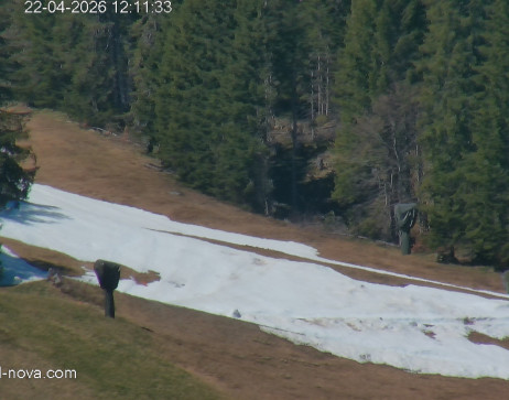 Gaschurn: Blick zur Talabfahrt