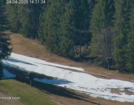 Gaschurn: Blick zur Talabfahrt