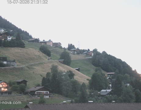 Gaschurn: Blick zur Talabfahrt