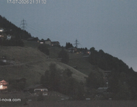 Gaschurn: Blick zur Talabfahrt