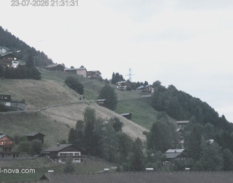 Gaschurn: Blick zur Talabfahrt