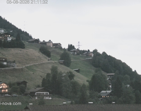 Gaschurn: Blick zur Talabfahrt