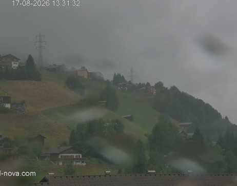Gaschurn: Blick zur Talabfahrt