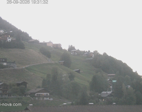 Gaschurn: Blick zur Talabfahrt