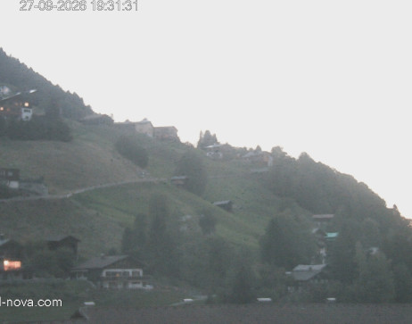 Gaschurn: Blick zur Talabfahrt