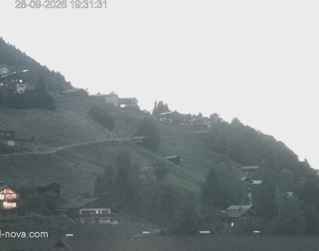 Gaschurn: Blick zur Talabfahrt