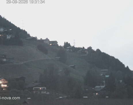 Gaschurn: Blick zur Talabfahrt