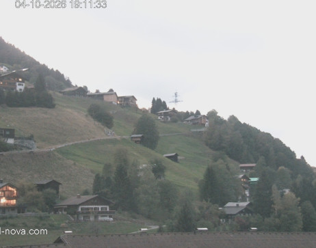 Gaschurn: Blick zur Talabfahrt