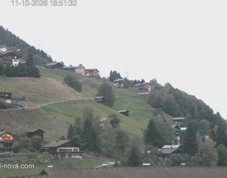 Gaschurn: Blick zur Talabfahrt