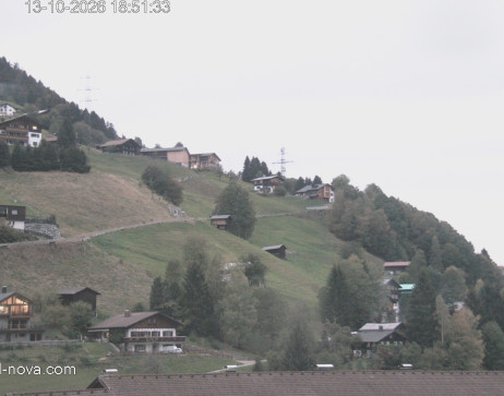Gaschurn: Blick zur Talabfahrt