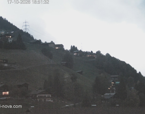 Gaschurn: Blick zur Talabfahrt
