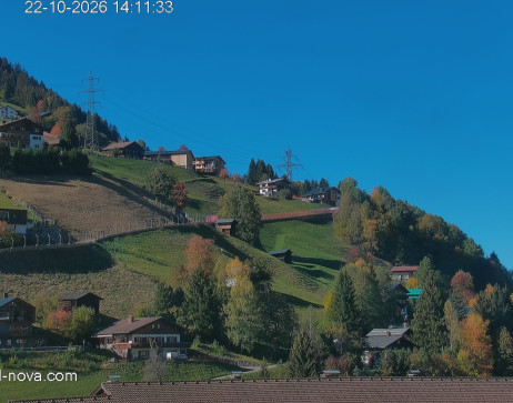 Gaschurn: Blick zur Talabfahrt
