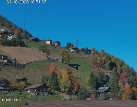 Gaschurn: Blick zur Talabfahrt