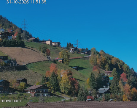 Gaschurn: Blick zur Talabfahrt